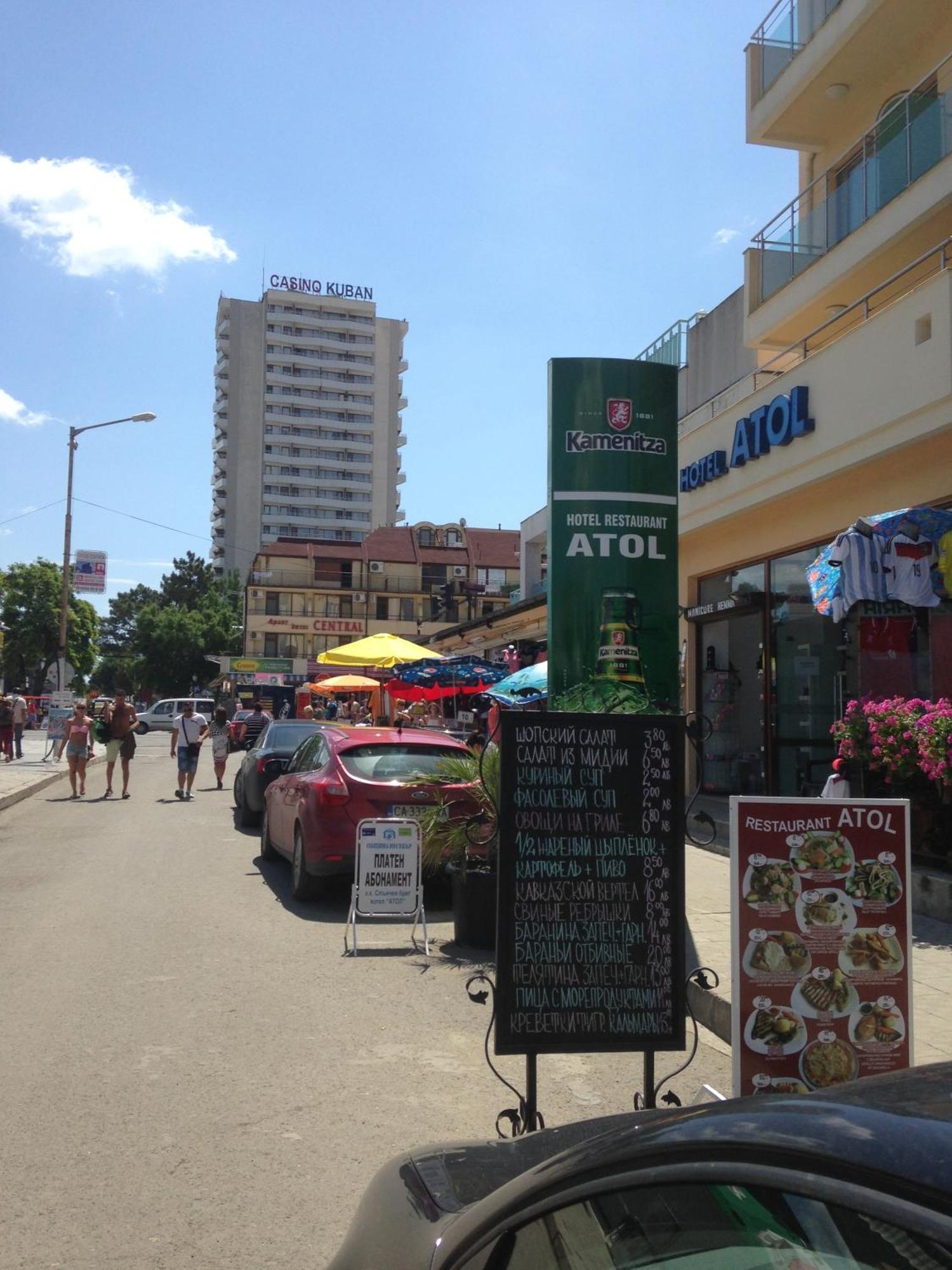 Hotel Atol Slăntjev Brjag Exteriör bild